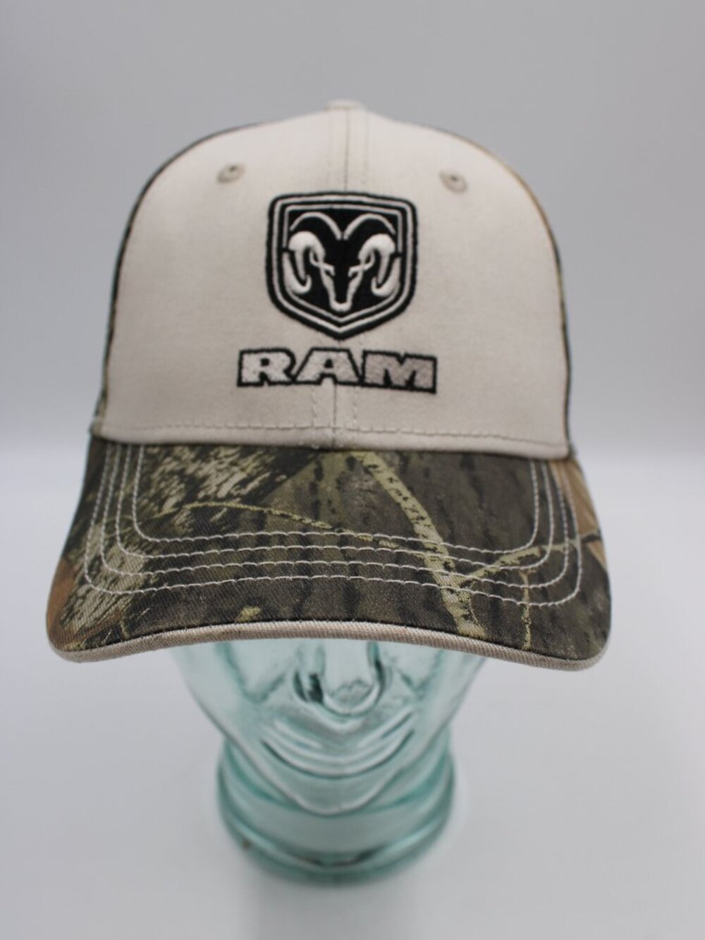 Dodge Ram Camouflage Camo StrapBack Cap Hat OS Adjustable Hunting Outdoor Trucks